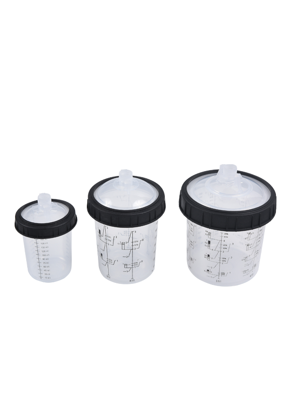 disposable spray cup system